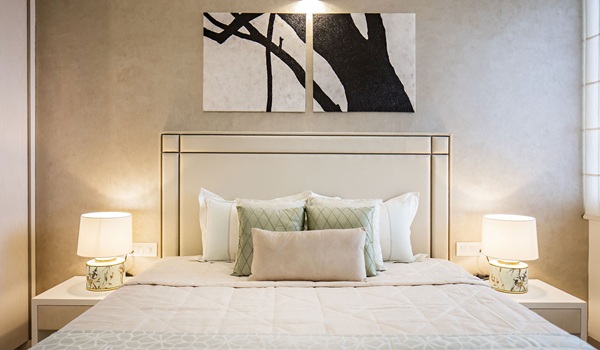 Second bedroom render of a Prestige Park Ridge apartment